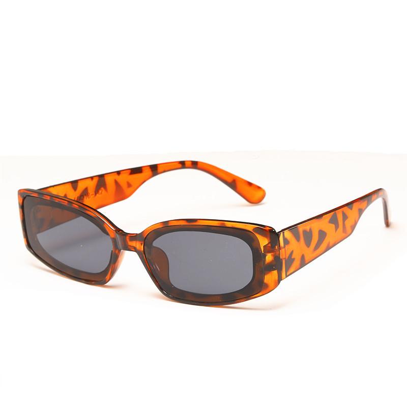

JYL TS Square Outdoor Sunglasses UV Protection Men Women 18063 A-4445 Синьо-сірий