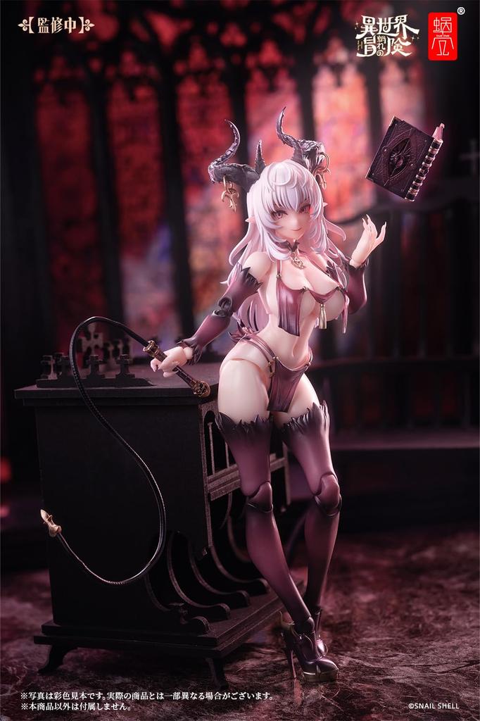 Kakanokura Original RPG-01 Succubus Rustia Height Approx. 158mm (to the Top of the Head) PVC, ABS, POM 112 Scale Finished Action Figure
