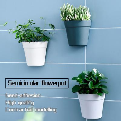 Vasi da fiori in plastica da parete per interni ed esterni da giardino e da balcone