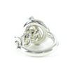 Excellent HERMES Ring Croisette ring Silver AG925 Women Used
