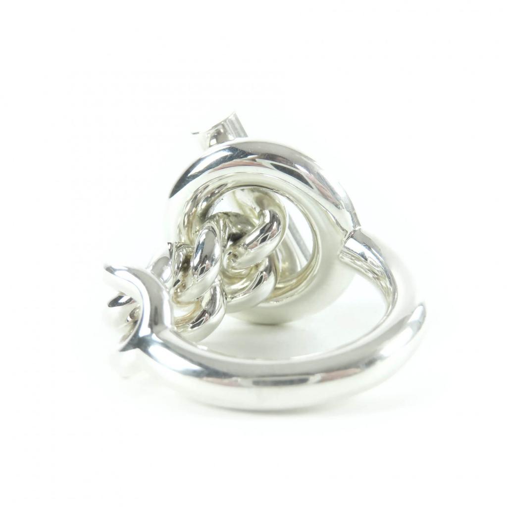Excellent HERMES Ring Croisette ring Silver AG925 Women Used