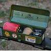 Metal Tool Storage Box, Portable Sturdy and Shock-resistant Suitcase, Waterproof and Moisture-proof Camping Sundries Storage Box