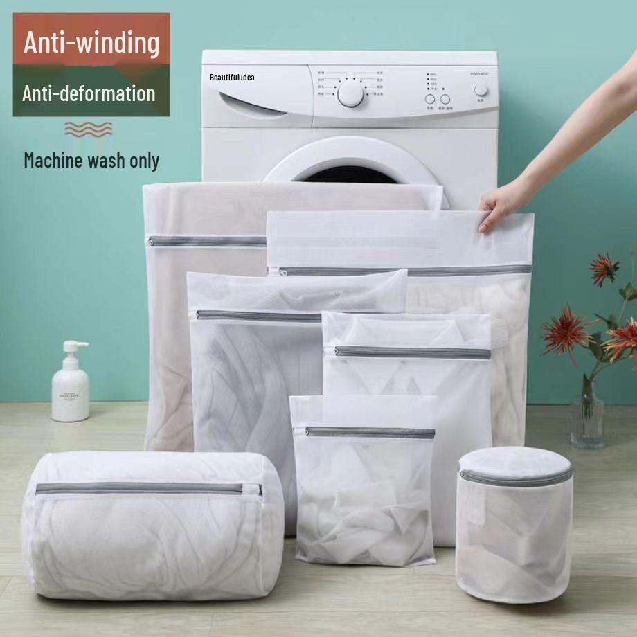 

Большой Сверхпрочный Мешок для стирки, не деформирующийся, с сеткой-фильтром для стиральных машин