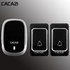 Smart Wireless Doorbell with Long-Range Control, One Transmitter, Two Receivers, and Elderly Call Feature