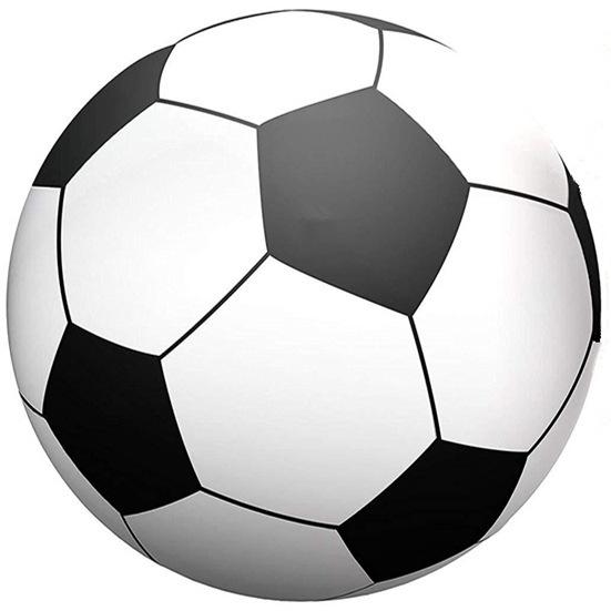 Großer verdickter PVC aufblasbarer Strandball für Outdoor-Aktivitäten und Kindergartenspiele - Extra großes Volleyball-Design