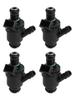 4Pcs Fuel Injector For BMW E36 E46 Z3 316 318i M43 1.9 8v 93-05 D3768FA 1247931