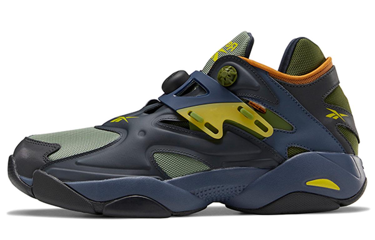 Reebok Pump Court Skriešanas Apavi Melni/Zaļi