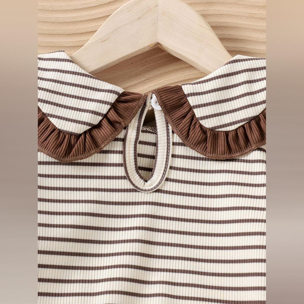 Kids Casual Long-Sleeve Set, Comfortable Daily Wear Outfits