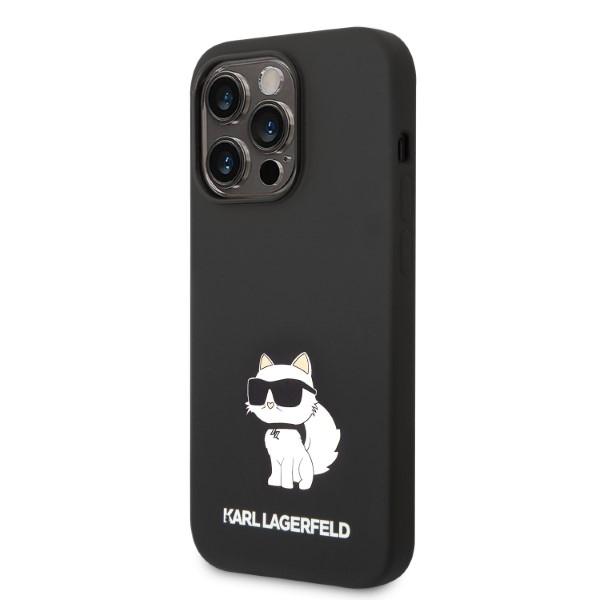 Etui Do iPhone 14 Pro Max Karl Lagerfeld Hardcase Choupette Czarny
