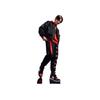 Jordan Ležérní sportovní bunda bomber na zip Podzimní pánská bunda Černá DN3406-010
