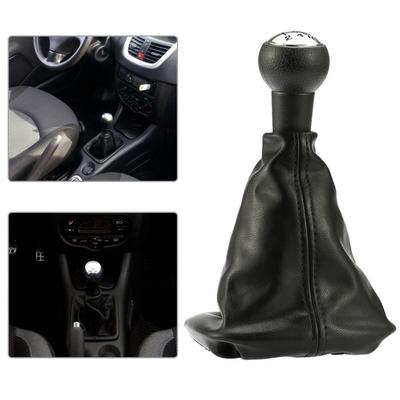 5 Hız Vites Topuzu Gearstick Körüğü Boot Deri Değiştirme Kiti PEUGEOT 207 307 406 için