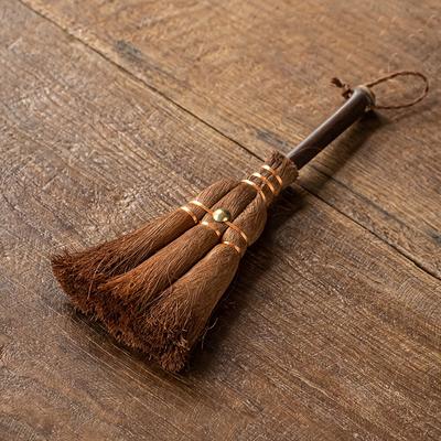 Handmade Natural Brown Tea Brush Kung Fu Tea Set Green Tea Ceremony Puer Tea Brush Does Not Lose Hair Cleaning Tools Teaware