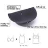 Women's Shapewear Tummy Control Body Shaper with Built In Bra Waist Cincher Tank Tops Cropped Underskirts Padded Bra Slimming Shirts