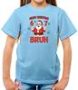 Frohe Weihnachten Bro - Kinder T-Shirt - Sechs Sieben 6 7 Meme Gehirnfäule Lustige Weihnachten