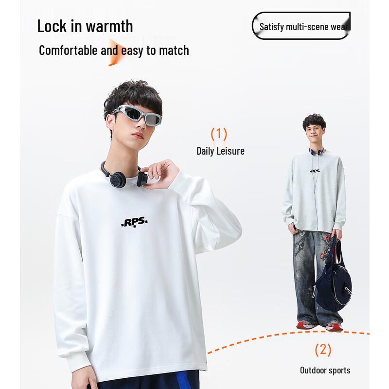 Boys' Crew Neck Fleece Sweatshirt