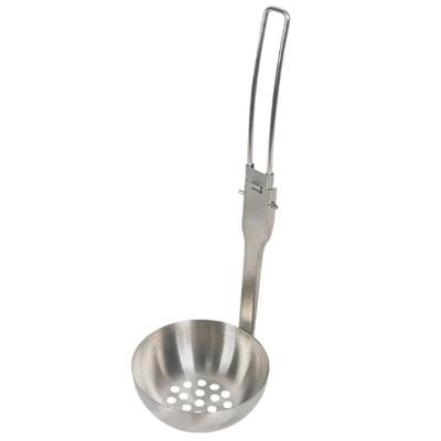 304 Edelstahl Suppenlöffel Bergsteiger Backpacker Ultraleicht Hot Pot Suppenlöffel