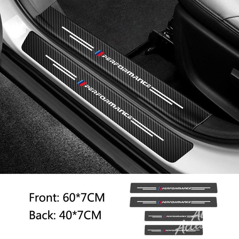 Car Sill Strip Sticker Anti-scratch Protective Decorate Accessories For BMW Performance E46 E90 E60 F10 F30 F34 E39 E36 F20 E87 FY0