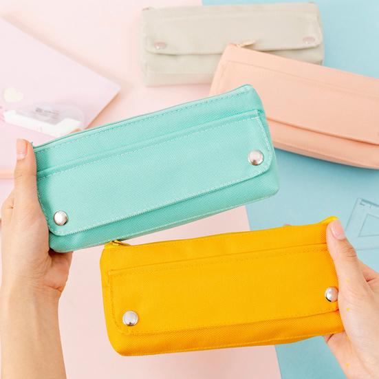 Pencil Case Multifunctional Environmental Protection Oxford Cloth Portable Storage Bag for School