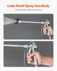 Airless Paint Spray Gun and Hose Kit 3600PSI with Extension Rods Filters
