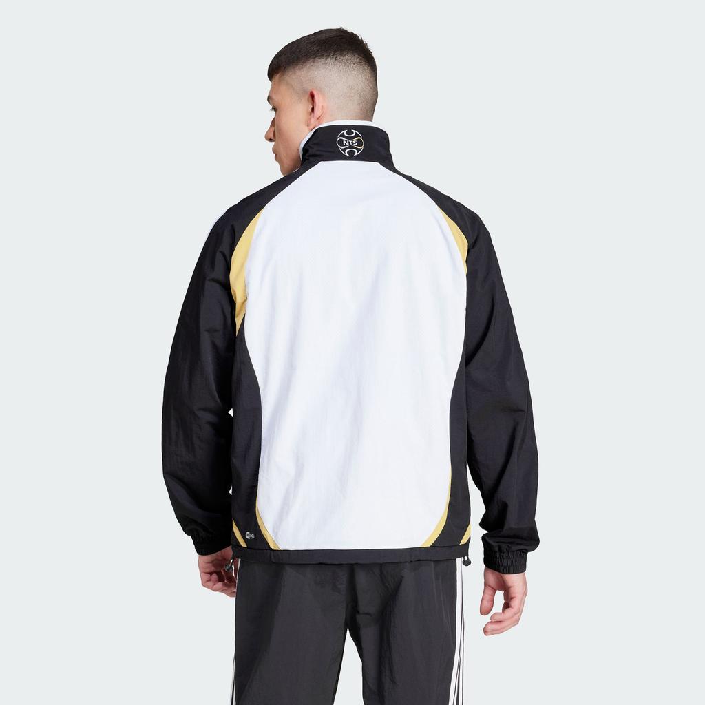 Adidas X NTS Radio Allover Print SST Track Top Black Unisex Streetwear JI5063