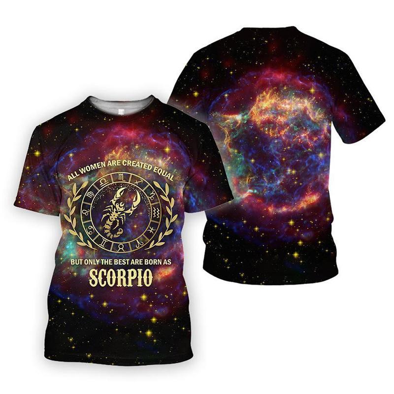 3D Printed Scorpion T Shirt For Men Cool Animal Pattern Tees Summer Casual Short Sleeves O-Neck Tops Street Loose T-Shirts