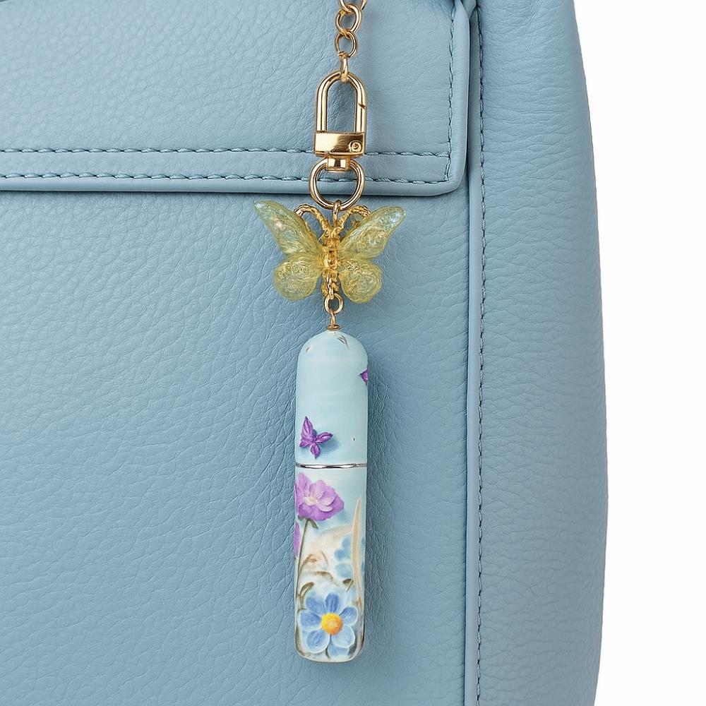Empty Refillable Perfume Bottle Rotating Design Spray Atomizer Bottle Essential Oil