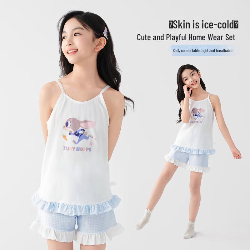 Disney Girls Summer Sleeveless & Shorts Set