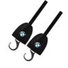 1/2pcs Leather Car Seat Back Hooks Portable Hanging Bag Rack For BMW E30 E34 E36 E39 E46 F10 F13 M Performance X1 F48 X3 X4 X5