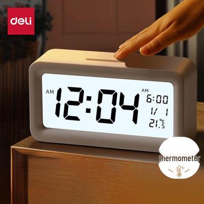 Digitaler Wecker mit Thermometer