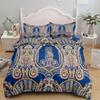 Ethnic Paisley Modern Bedding Set Small Single Twin Double Queen King Cal King Size Bed Linen Set