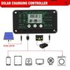 For Harsh Outdoor Environments Digital Display Charge Controller 12V 24V Solar Charger Compact Size Overcharging Protection