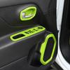 For Jeep Renegade 15-2023 Light Green Inner Door Handle Bowl Frame Trim 4pcs