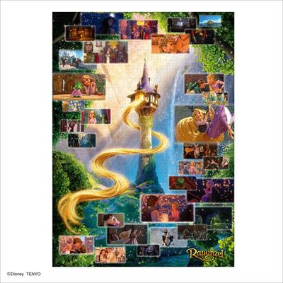 Tenyo (Tenyo) [Made In Japan] 500-Piece Jigsaw Puzzle Disney Rapunzel Scene Collection (35x49cm) D-500-661, Includes Glue, Spatula, and Service Card
