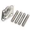 Stainless Steel Ceiling Wall Mount Hook Heavy Duty Anchor Eye Plate for Boat Yoga Swings