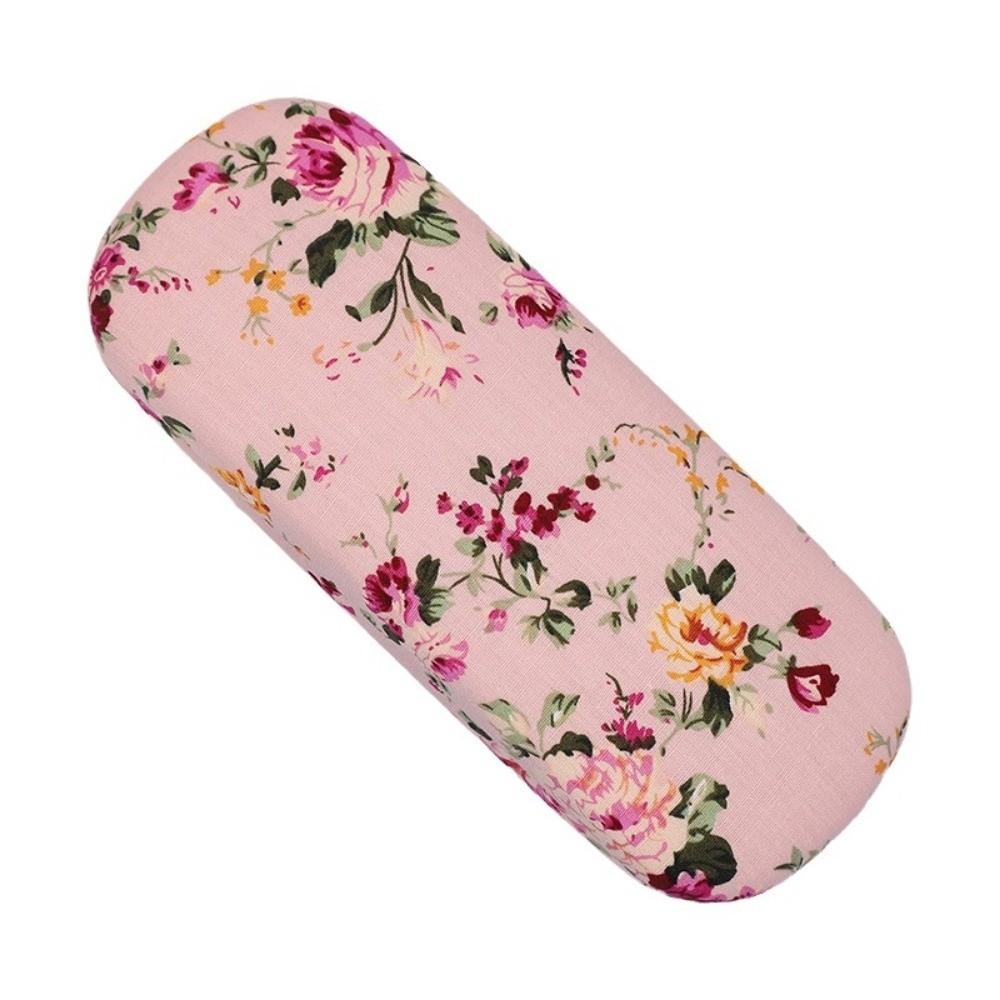 Anti Pressure Retro Floral Glasses Case Hard Shell Reading Glasses Box  Eyewear Accessories
