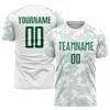 Mens Football Sports Short Sleeved 3D Printed Team Name Custom Striped Graphic T Shirt Loose Round Neck Short Sleeved Sports Top