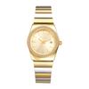 Women's Luminous Analog Watch, Simple Design: Waterproof, Calendar, Stainless Steel Strap, Gold or Silver, Fashion Accessory - Valentine's Day,