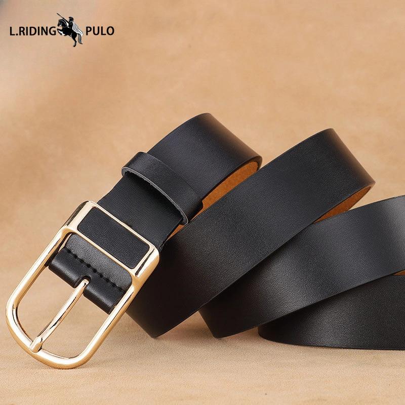 Business Belt Men's Casual Suit Pants Jeans Soft Leather Belt Pin Buckle PU Simple All-match Belt