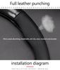 38cm Carbon Fiber PVC leather Car Steering Wheel Cover for Honda 2016 2017 CRV Pilot Accord Civic Fit Freed Car Accessories TA8