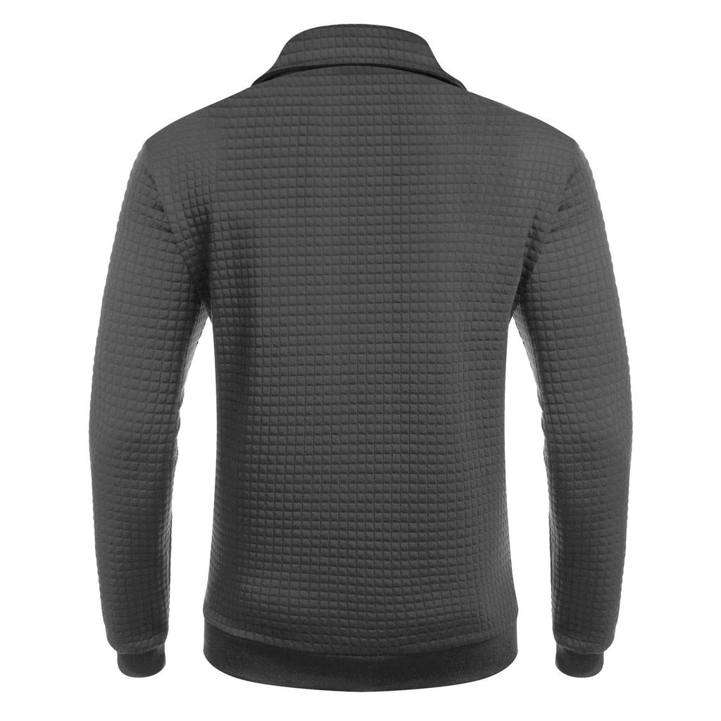 Men's Hooded Sweatshirt Full Zip Up Casual Jacket With Pockets Warm Winter Sports Outerwear