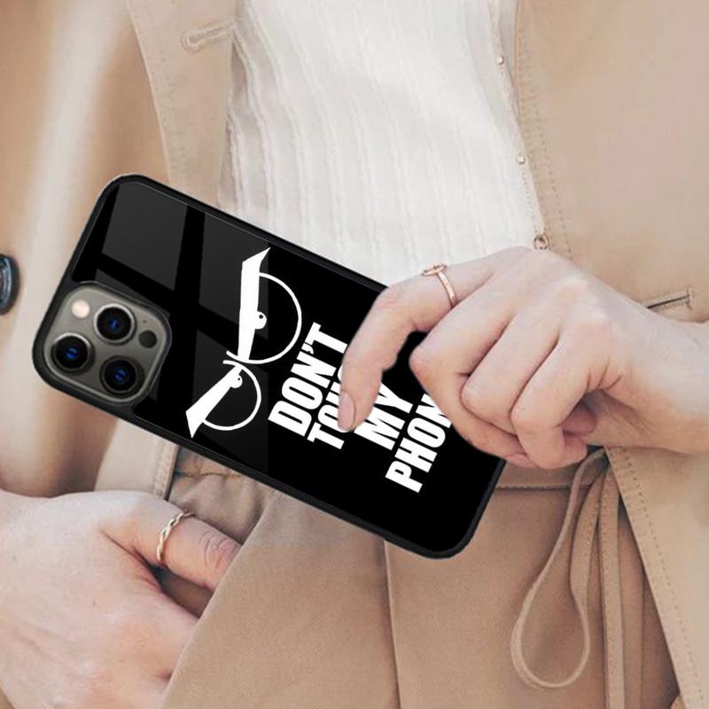 Don't touch My phone Magnetic Phone Case For APPLE iPhone 17 Air 16 14 13 12 Pro Max 15 Plus Wireless Charge With MagSafe Cover