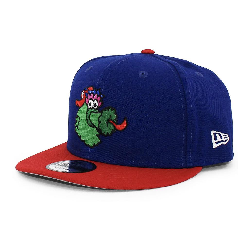 New Era 9FIFTY Snapback Batting Practice Modell Philadelphia Phillies MLB Batting Practice BP Snapback 950 Kappe, Kappe, Blau, [Produktcode]