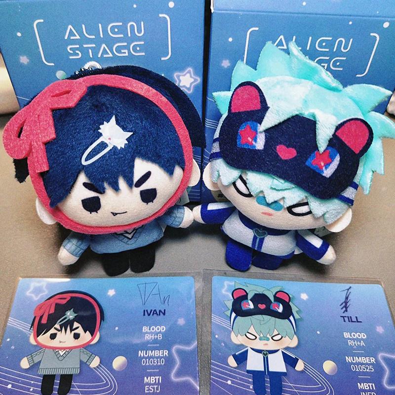 In Stock Alien Stage Blind Box Mini Plush Luka Hyuna Sua Mizi Surprise Mystery Blind Box Figure Doll Toy For Kids Xmas Gifts
