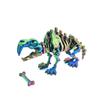 3D Printed Saber-Toothed Tiger Skeleton Jointed Toy Decoration - Decompression Handicraft Gift