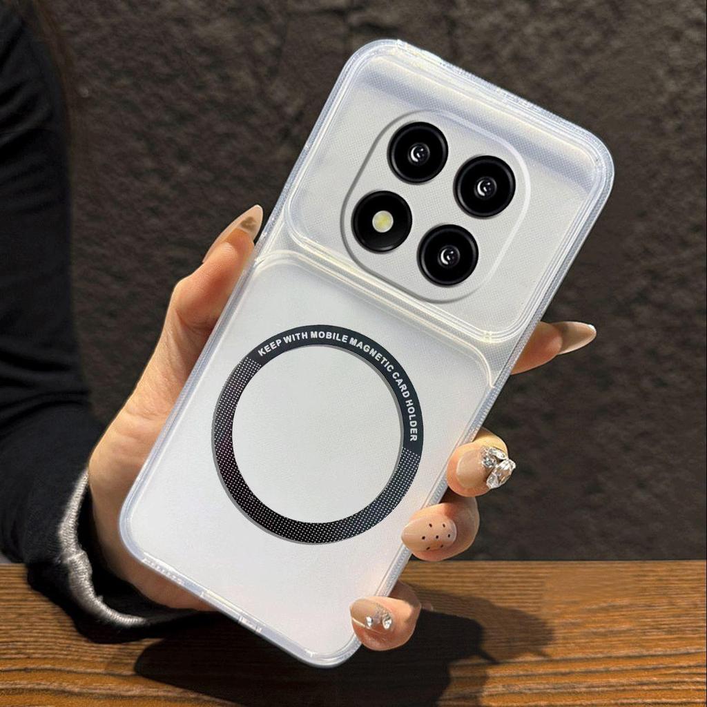 Metallic Finish Magnetic TPU Phone Case for Xiaomi Redmi Note 14 Pro+ 14 Pro 5G 4G,POCO X7 5G Shockproof Matte Soft Cover