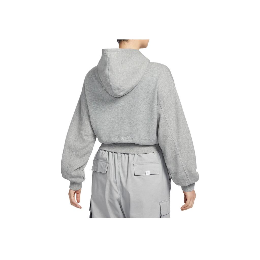Nike SS25 Grassy Comfortable Stylish Trendy Hoodie Women Hoodies Dark-Gray HJ0276-063