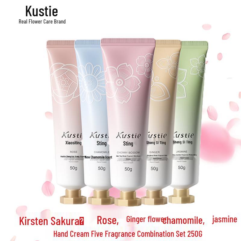 Coffeestin Floral Handcreme Kollektion 5x50g