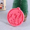 Crafts Clay Mold Cake Tools Keychain Molds Jewelry Making Tool Christmas Ball Mold Silicone Moulds