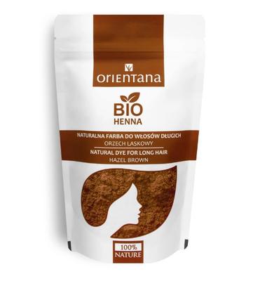 Orientana Bio-Haselnuss-Henna 100 g - Bio-Haselnuss-Henna