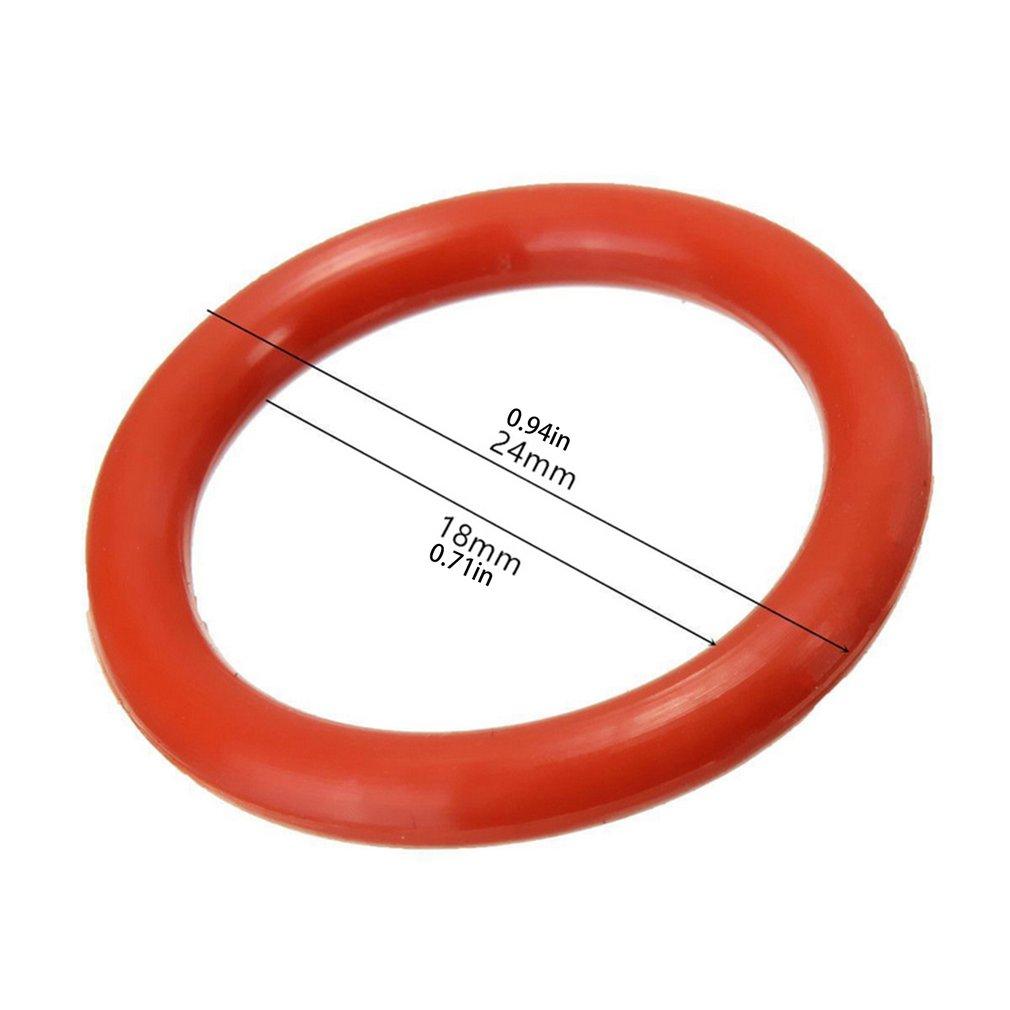 Buy 20Pcs 20Mm Tube Dampers Silicone Ring For 12Ax7 12Au7 12At7 12Bh7